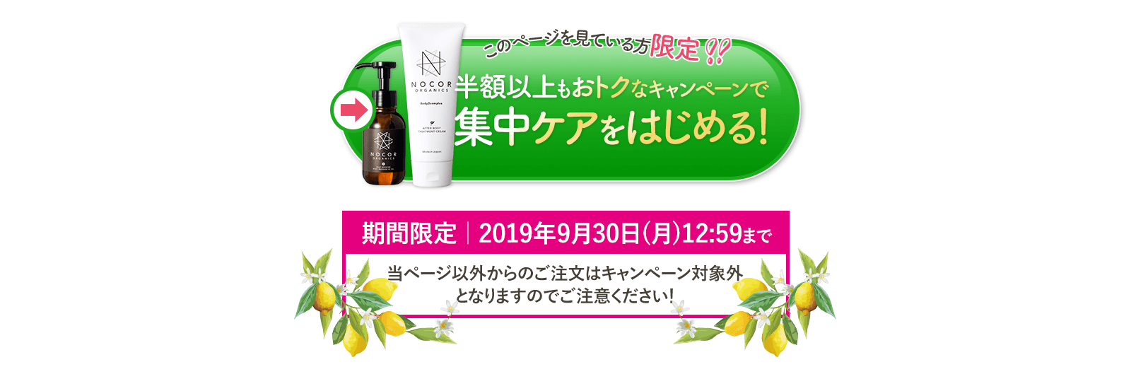 集中ケアを始める