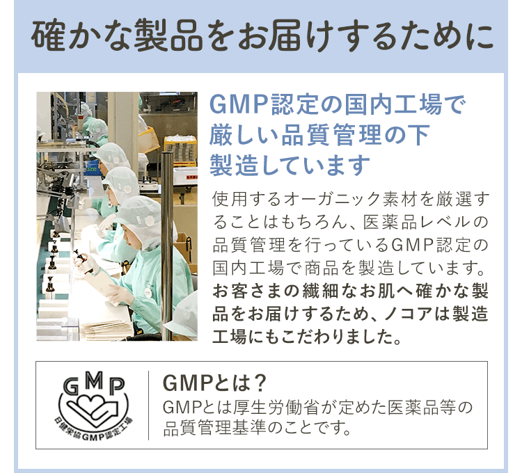 ノコア品質管理